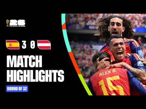 Highlights | Spain 3-0 Austria | FIFA World Cup 2026™